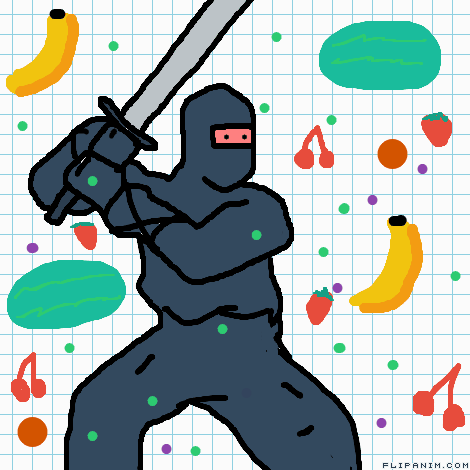 Fruit Ninja Classic World Record: 37,144 on Make a GIF