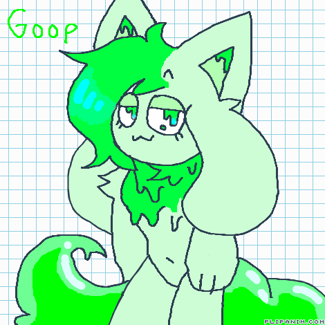 Goop ( My Kittydog Oc ) - FlipAnim