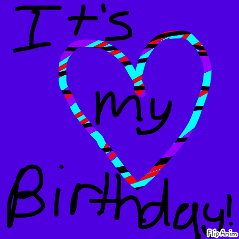 It's my birthday!! - FlipAnim