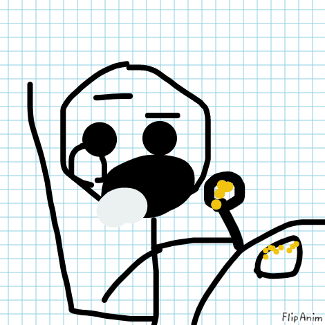 Pixilart - Cereal stickman meme by Pixilation