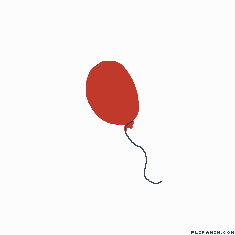 the red balloon - FlipAnim