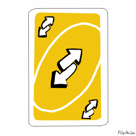Uno Reverse Card No U GIF