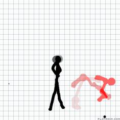 Red Stickman - FlipAnim